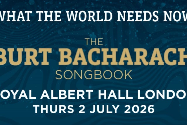 What the World Needs Now: the Burt Bacharach Songbook
