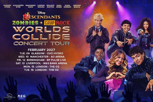 Disney Descendants, ZOMBIES & Camp Rock: Worlds Collide Concert Tour