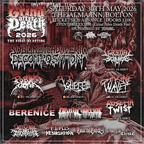 Grind After Death 2026 - The Final Blasting