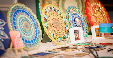 Mosaic Art Workshop with Zareena Bano in Stockport
