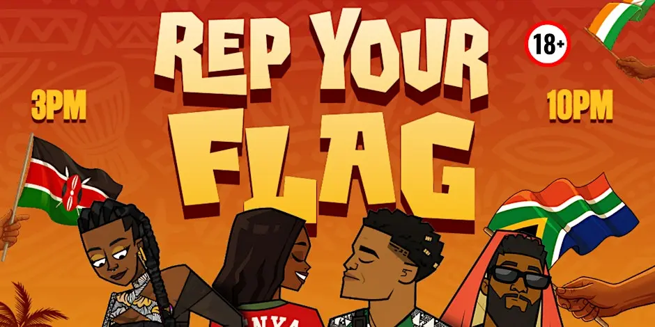 Rep Your Flag Manchester | Adire Day Party