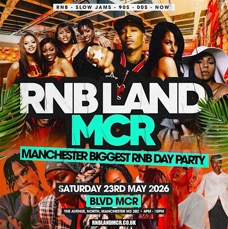 RNB LAND - Manchester Summer RNB Day Party - 800+ Ravers