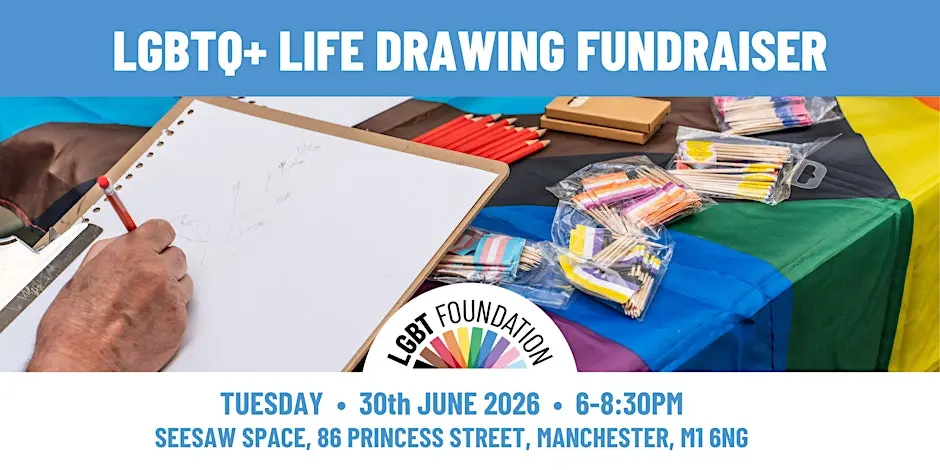 Life Drawing Workshop - Pride Month Fundraiser!