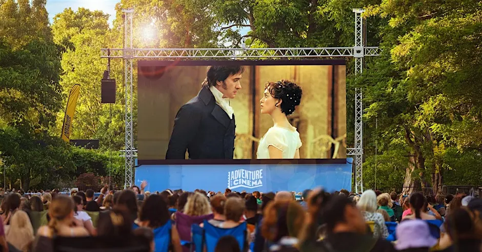 Pride and Prejudice Outdoor Cinema at Lyme Park