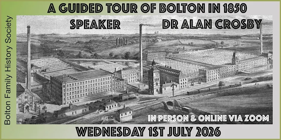 A Guided Tour of Bolton in 1850