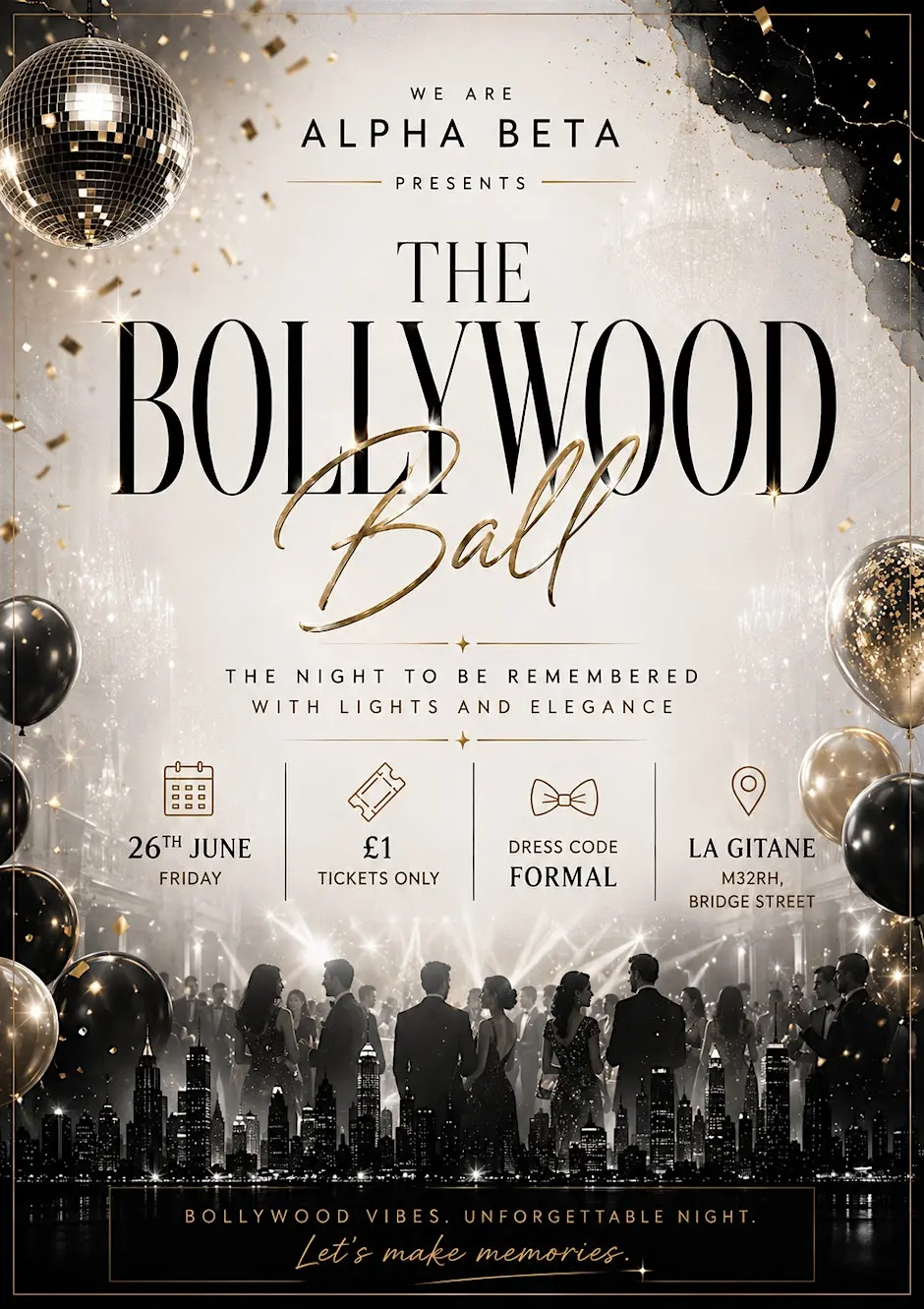 The Bollywood Ball by Alpha Beta