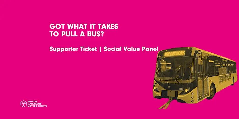 GMMC Bus Pull: Social Value panel & Spectator tickets
