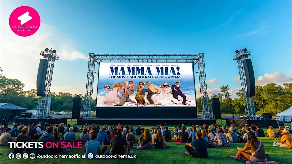 Mamma Mia Outdoor Cinema at Tatton Country Park, Cheshire