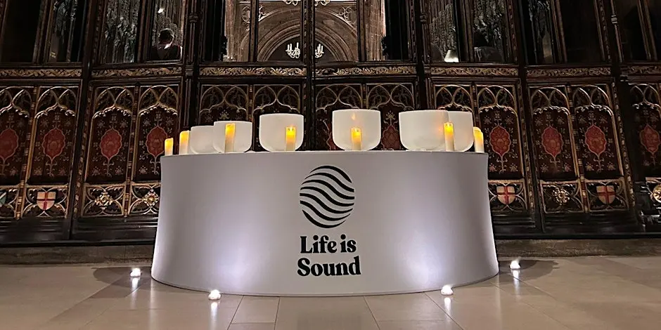 Life Is Sound - Manchester’s Biggest Sound Bath at Manchester Cathedral