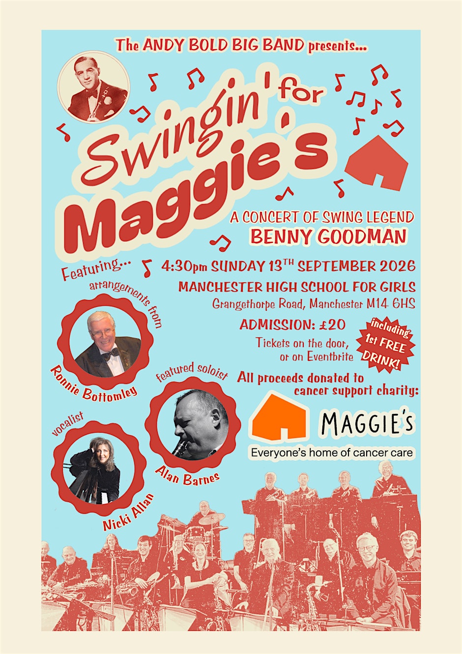 Swingin’ for Maggie’s
