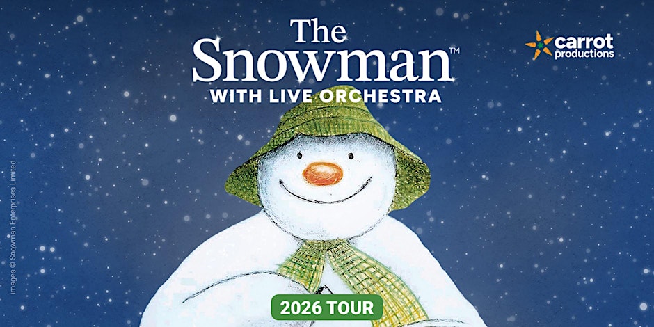 THE SNOWMAN  Film with Live Orchestra: Stockport Town Hall (2.30pm)