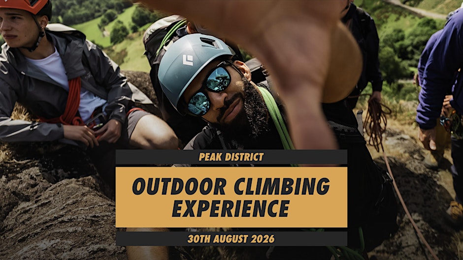 Outdoor Rock Climbing Experience - Peak District