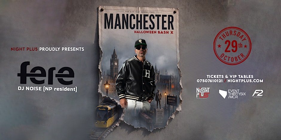 DJ FERE live in MANCHESTER