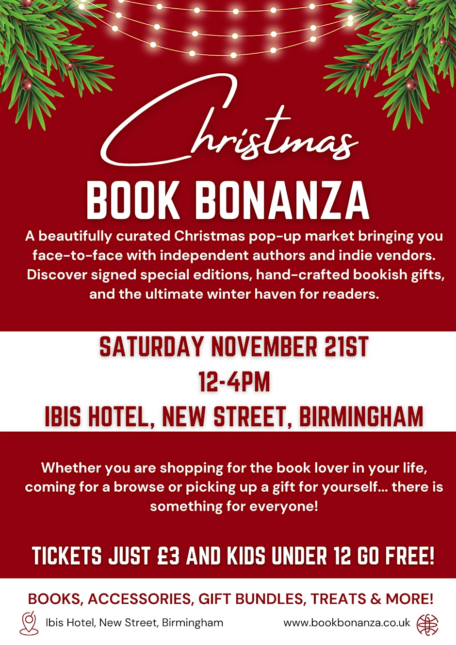 Christmas Book Bonanza Manchester