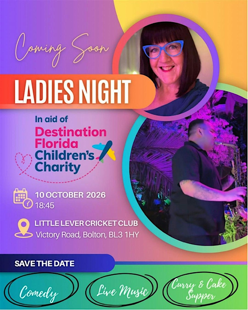 Ladies Night in aid of Destination Florida Children's Charity