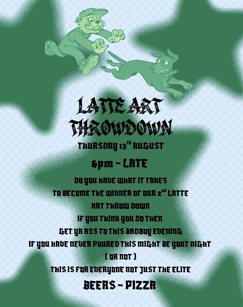 SWIG LATTE ART THROWDOWN