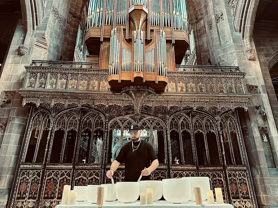 Manchester’s Biggest Sound Bath – 15th November at Manchester Cathedral