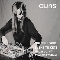 Nik Colk Void at Auris Festival